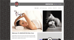 Desktop Screenshot of innovationskincare.com